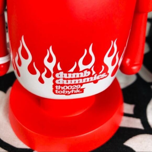 Tobyhk 2006 Kaching Dumb Dummies Red Ver Vinyl Toy - Picture 13 of 16